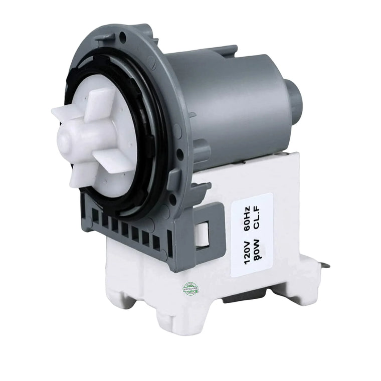 GlobPro PD00002185 2754406 AP5583541 PS4204640 Washer Drain Pump Motor, 3-Inch Length, Compatible with Samsung Heavy Duty Washers